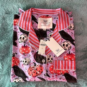 PRINTFRESH + Anthropologie Sleepy Hollow Long-Sleeve Pajama Set